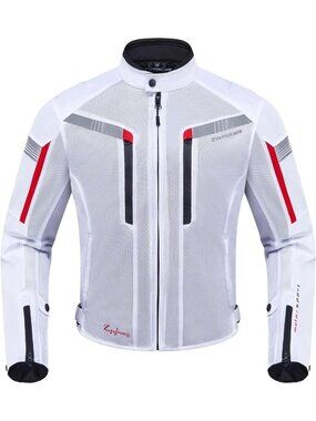 Men's Summer Motorcycle Jacket with CE Armor, Breathable & Lightweight Riding